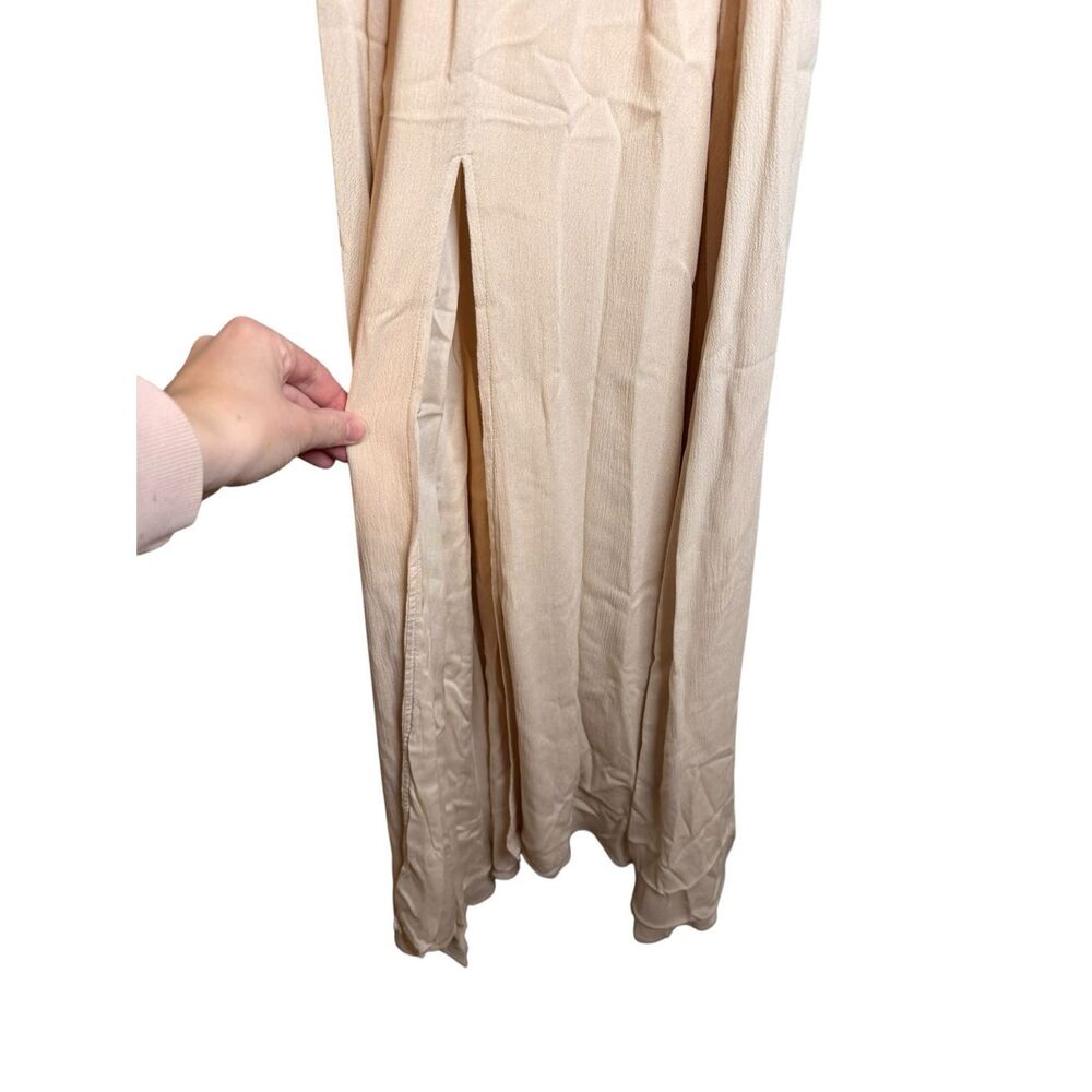 Girl And The Sun Bayview Dress in Beige Size Medium NWT - Picture 5 of 8